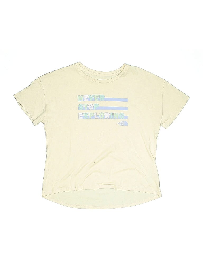 Pre-owned The North Face Kids' Short Sleeve T-shirt In Brown