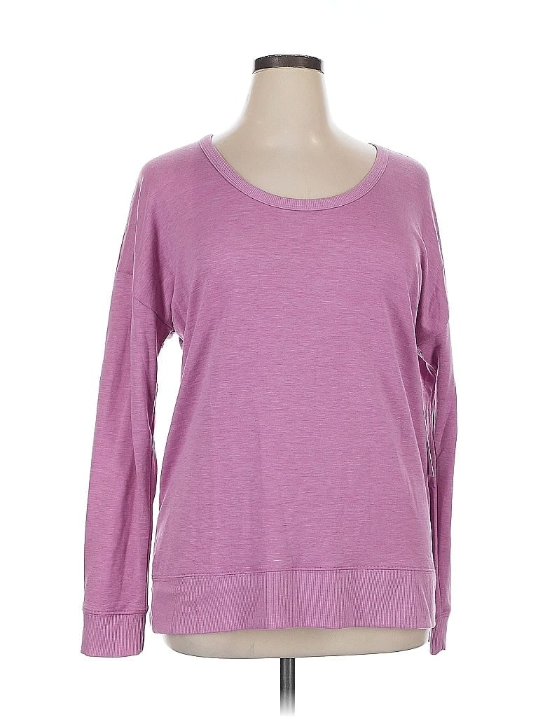 Balance Collection Purple Sweatshirt Size XL - photo 1