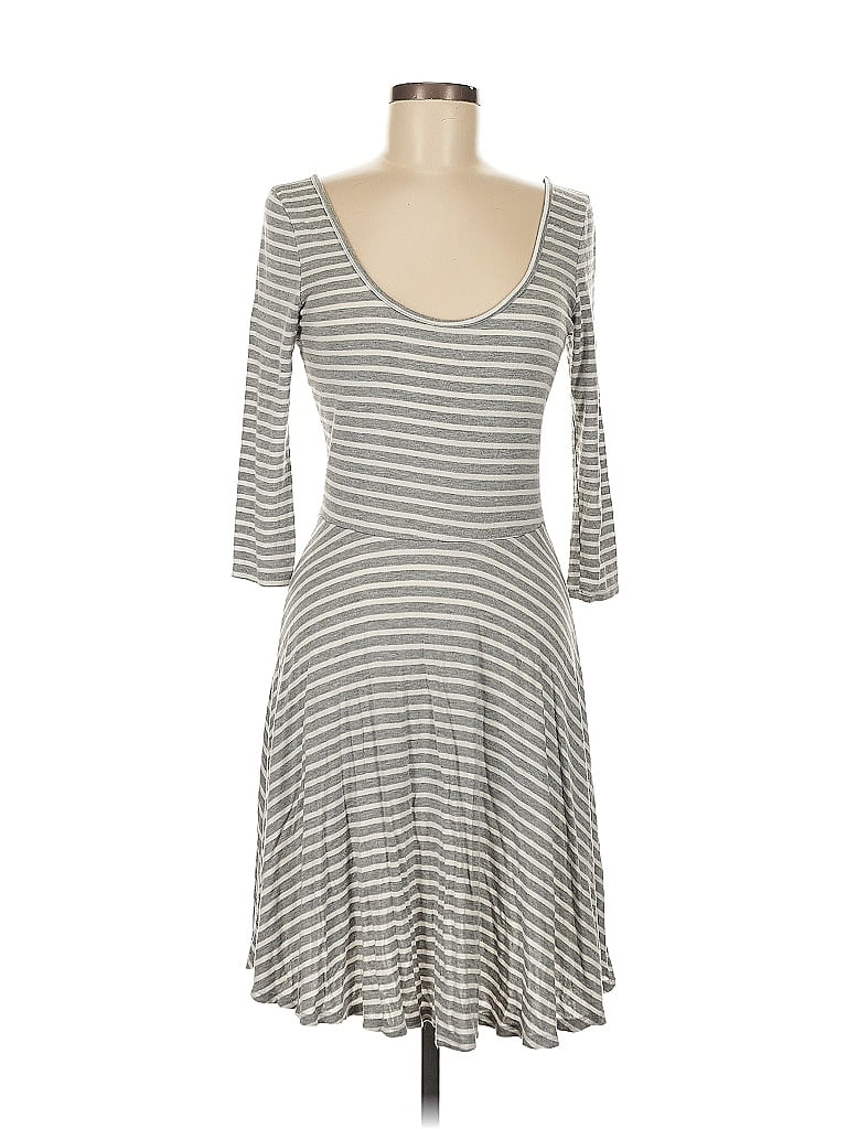 Pre-owned See You Monday Casual Dress In Gray
