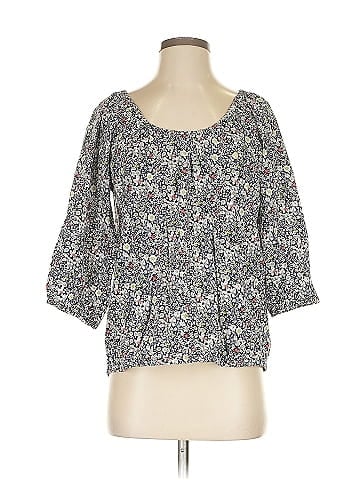 Liberty Art Fabrics for J.Crew 3/4 Sleeve Blouse (view 1)