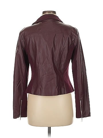 INC International Concepts Faux Leather Jacket (view 2)