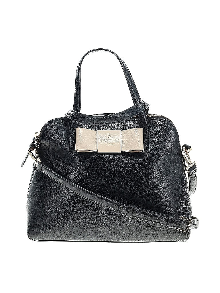 Pre-owned Kate Spade New York Leather Satchel In Black