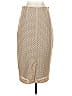 ECI Chevron-herringbone Tan Casual Skirt Size S - photo 2
