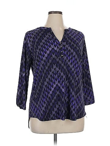 Dana Buchman 3/4 Sleeve Blouse (view 1)