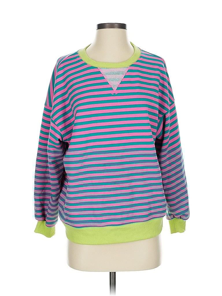 Pre-owned Unbranded Pullover Sweater In Blue