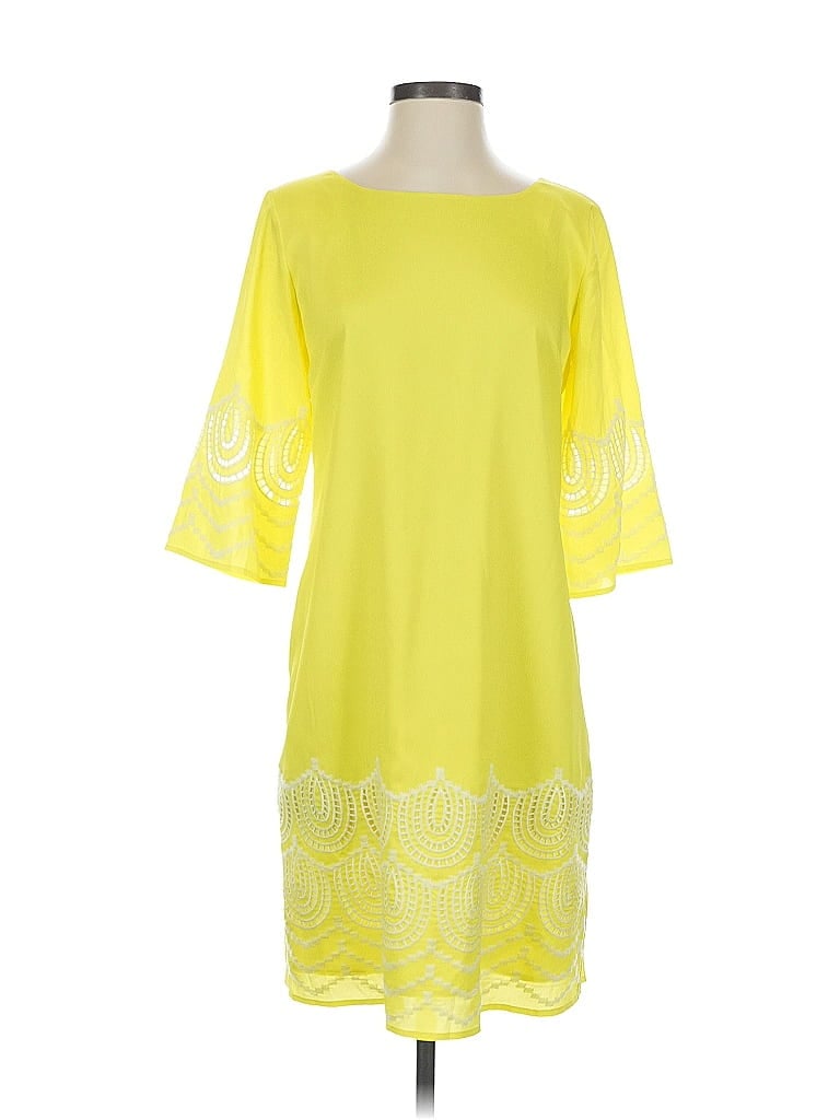 GIANNI BINI Pre-owned Casual Dress In Yellow