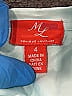 ML Monique Lhuillier 100% Polyester Teal Cocktail Dress Size 4 - photo 7