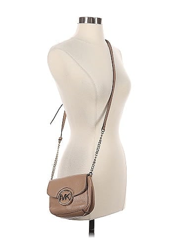 MICHAEL Michael Kors Leather Crossbody Bag (view 2)