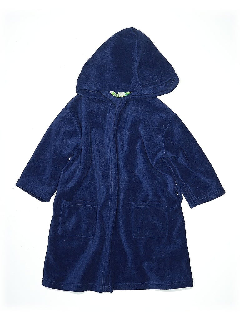 Pre-owned Garnet Hill Kids' Coat In Blue