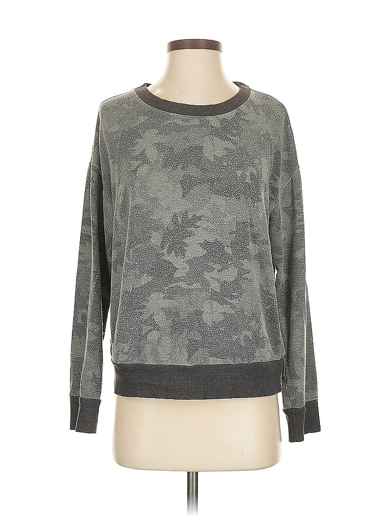 Pre-owned Splendid Pullover Sweater In Gray