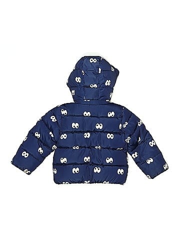 Stella McCartney Cartoon Eyes Puffer Jacket (view 2)