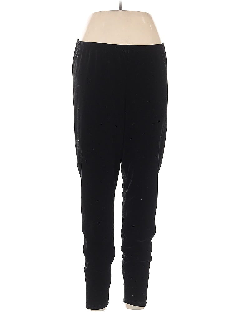 Pre-owned Eileen Fisher Active Pants In Black