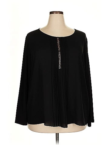 Susan Graver Long Sleeve Blouse (view 1)