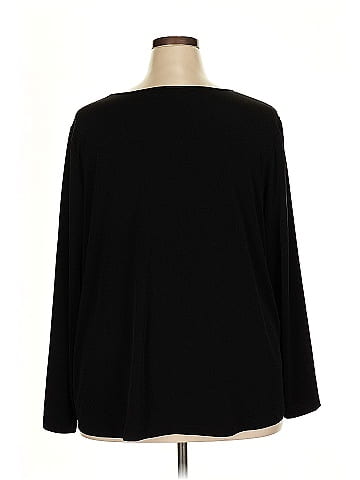 Susan Graver Long Sleeve Blouse (view 2)