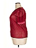 Assorted Brands Burgundy Red Short Sleeve Top Size 2X - photo 5
