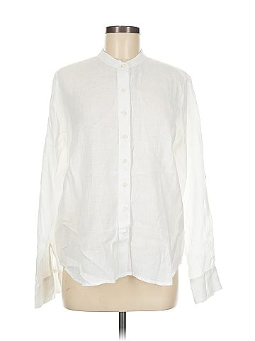 Ann Taylor Long Sleeve Button-Down Shirt (view 1)