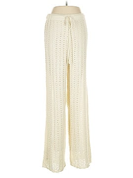 Jordan Taylor Chevron-herringbone Ivory Casual Pants Size L