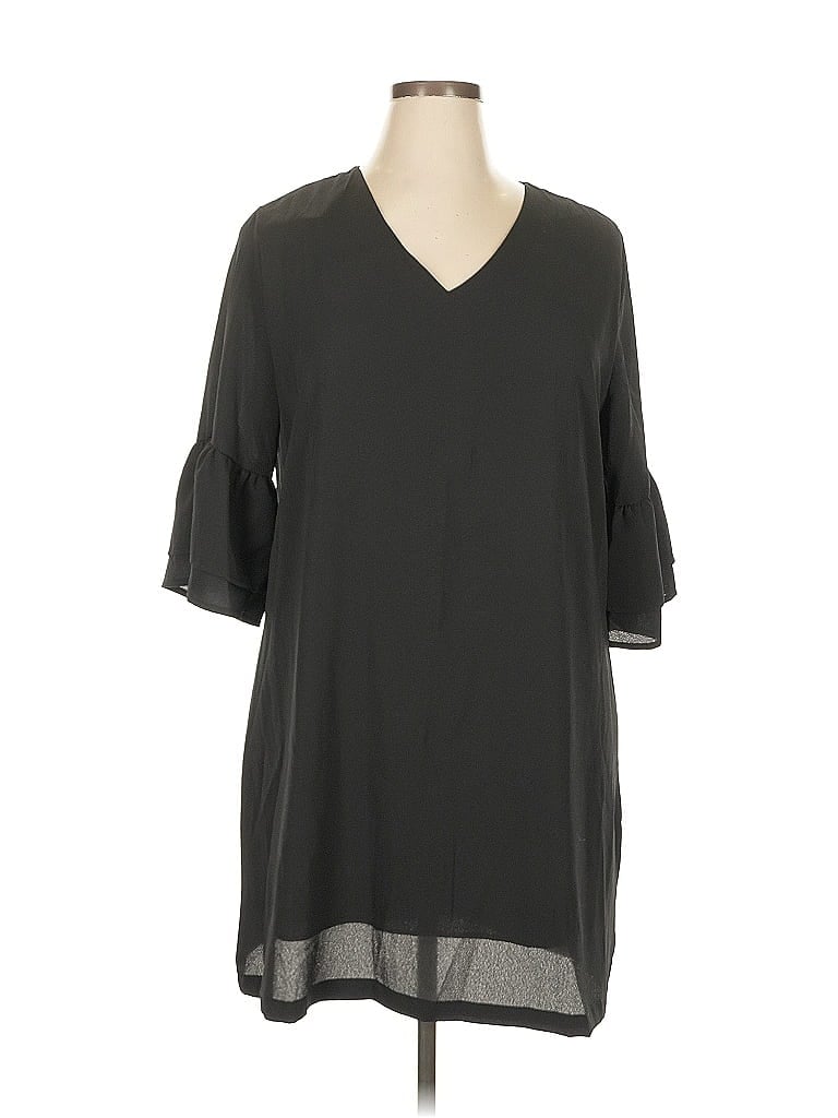 Belongsci Casual Dress In Black
