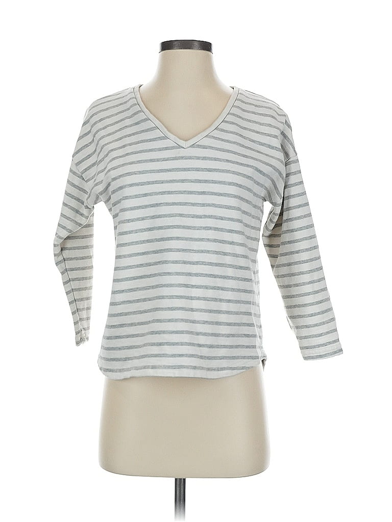 Pre-owned Matilda Jane 3/4 Sleeve T-shirt In Silver