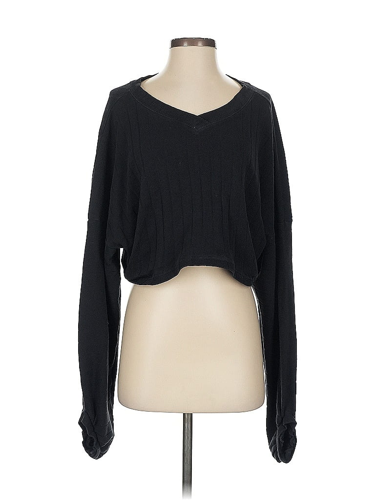 FP BEACH 100% Cotton Black Pullover Sweater Size XS - photo 1