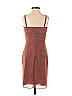 Gianni Bini 100% Polyester Gray Orange Cocktail Dress Size 2 - photo 2