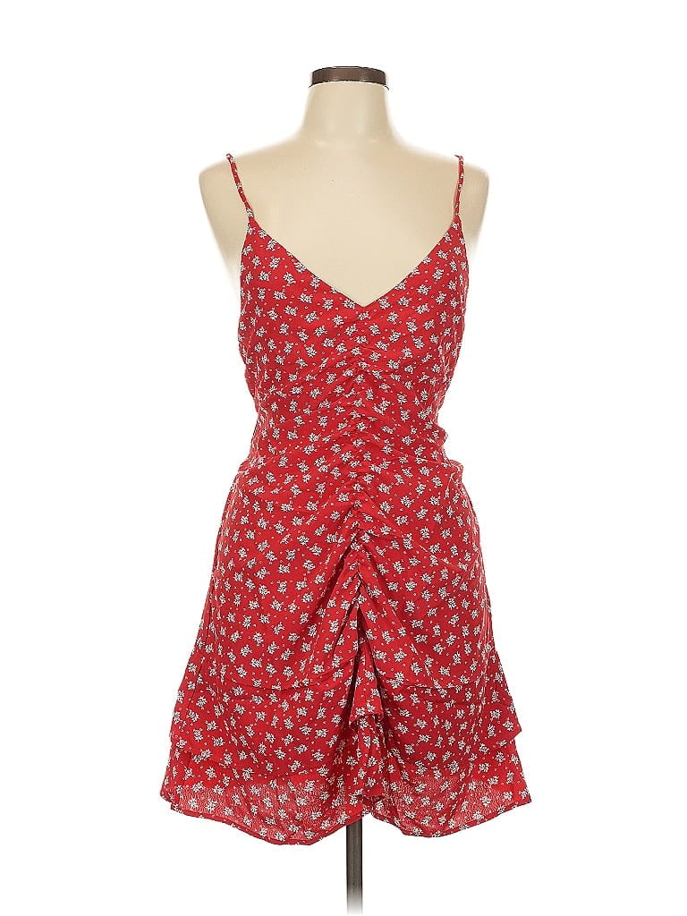 Pre-owned Lezat Casual Dress In Red
