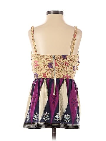 Deletta Sleeveless Silk Top (view 2)