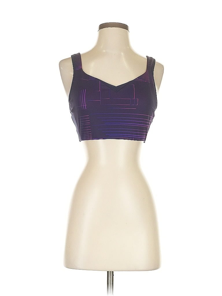 Pre-owned Brooks Sports Bra In Purple
