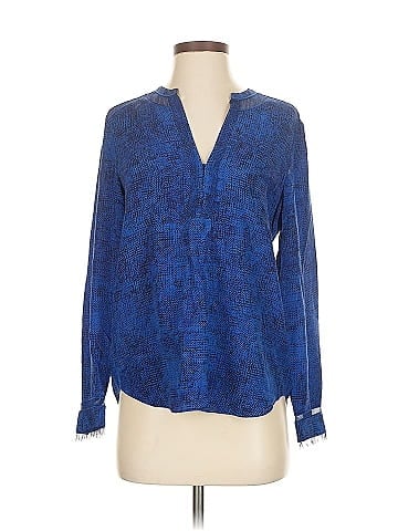 Rebecca Taylor Long Sleeve Silk Top (view 1)