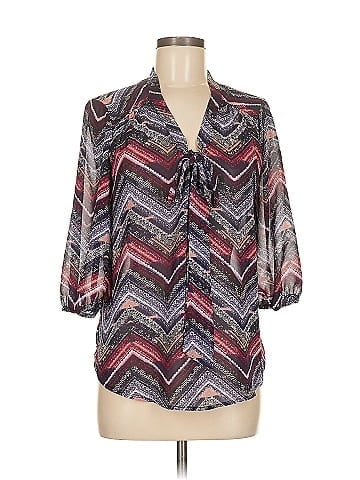 Xhilaration 3/4 Sleeve Blouse (view 1)