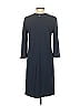 Barbour Solid Blue Gray Casual Dress Size 4 - photo 2