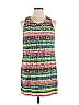 Desigual Print Green Casual Dress Size XL - photo 1