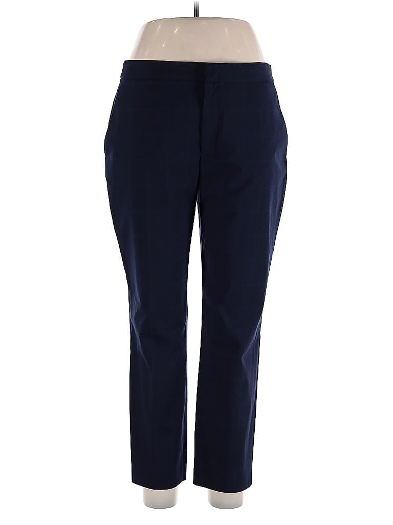Pre-owned Zara Casual Pants In Blue