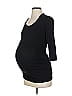 A Pea in the Pod Black 3/4 Sleeve Top Size S - photo 1