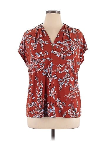 Kasper Short Sleeve Blouse (view 1)