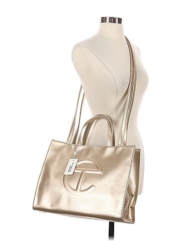 Telfar Medium 'Gold' Shopping Bag (view 2)