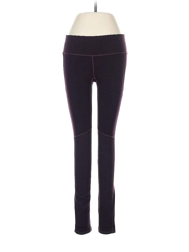 Pre-owned Gap Fit Active Pants In Purple