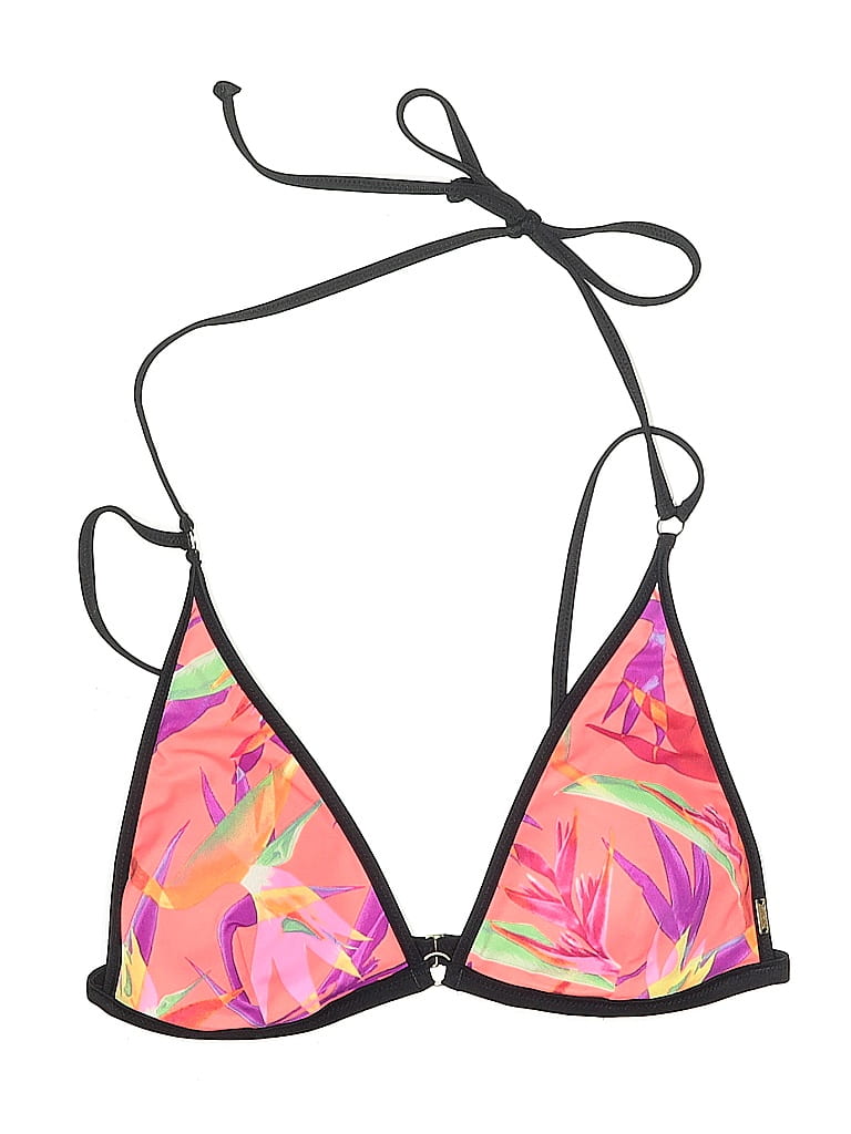 Victoria's Secret Pink Graphic Pink Swimsuit Top Size M - photo 1
