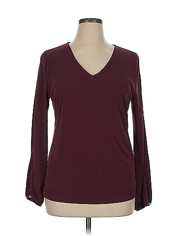 INC International Concepts Long Sleeve Blouse (view 1)