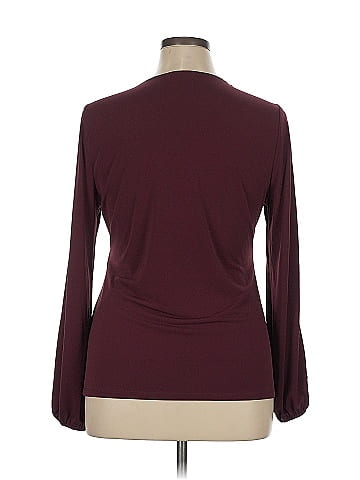 INC International Concepts Long Sleeve Blouse (view 2)