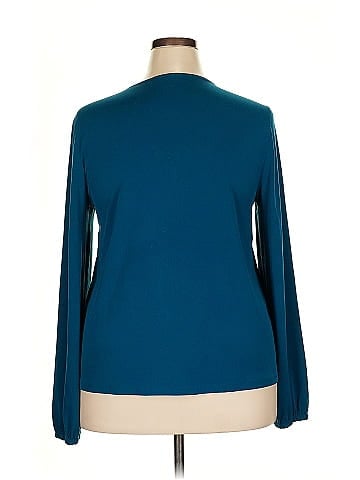 INC International Concepts Long Sleeve Blouse (view 2)