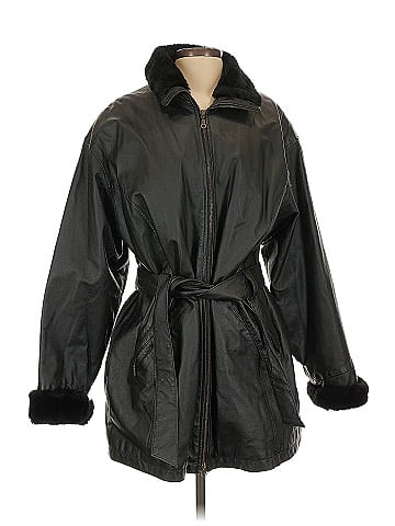 Wilsons Leather Raincoat (view 1)