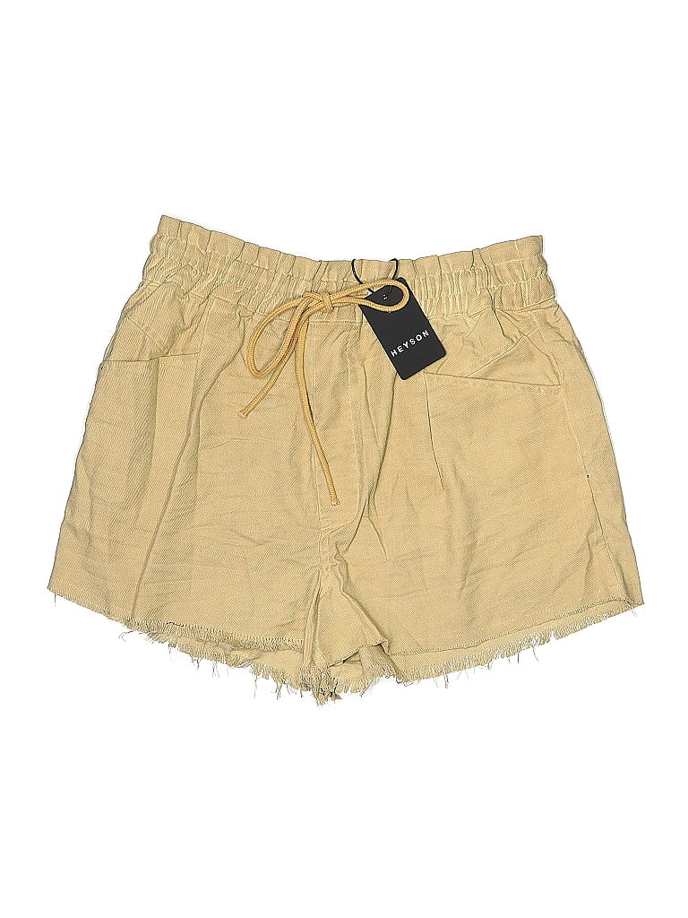 HEYSON Full Size Life's A Highway Mineral Washed Smocked Shorts