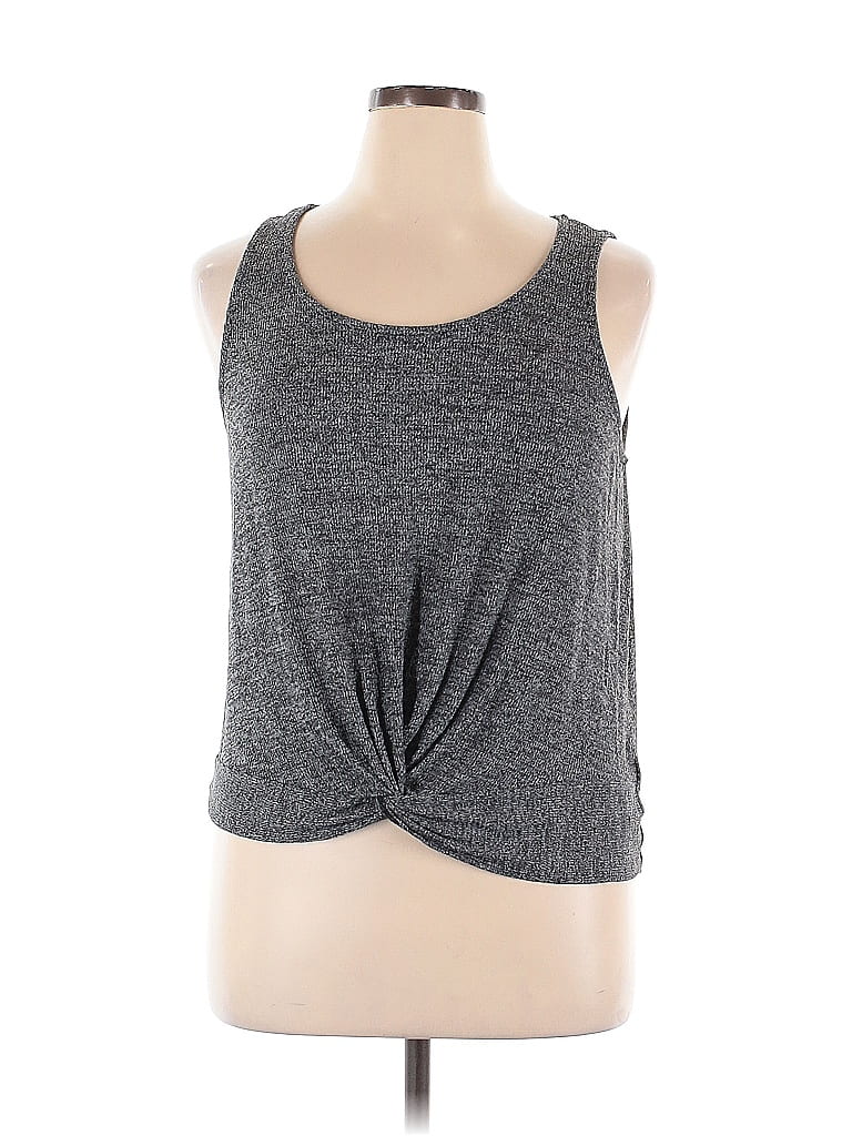 Pre-owned Pink Republic Sleeveless T-shirt In Gray