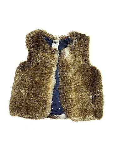 OshKosh B'gosh Faux Fur Vest (view 1)