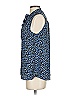 Elle 100% Polyester Blue Sleeveless Blouse Size S - photo 5