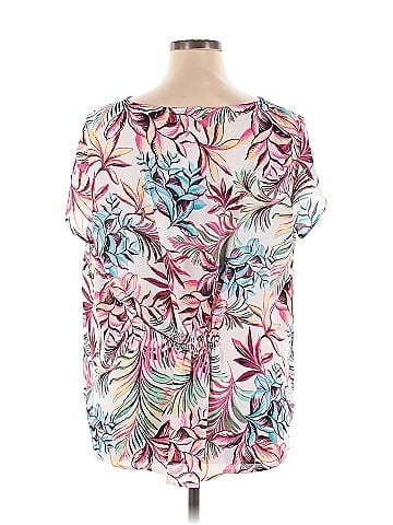 Tahari by ASL Short Sleeve Blouse (view 2)
