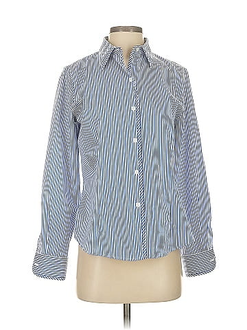 Foxcroft Long Sleeve Button-Down Shirt (view 1)