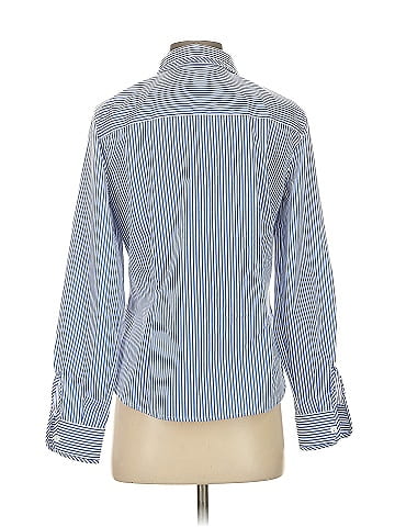 Foxcroft Long Sleeve Button-Down Shirt (view 2)