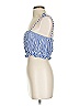 MDS Stripes Blue Sleeveless Blouse Size 0 - photo 5